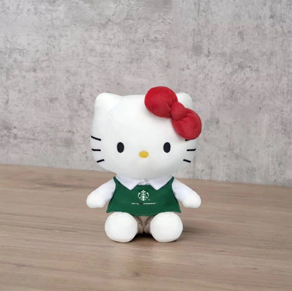 Boxed Plush Hello Kitty x Starbucks