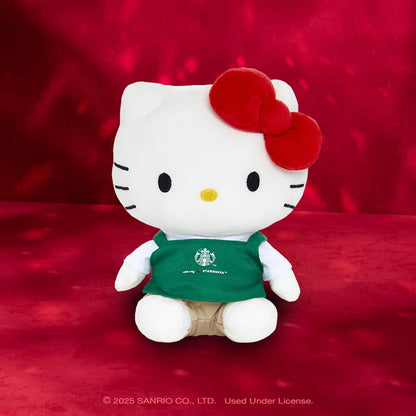 Boxed Plush Hello Kitty x Starbucks