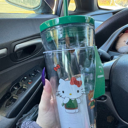 Cold Cup STARBUCK x HELLO KITTY