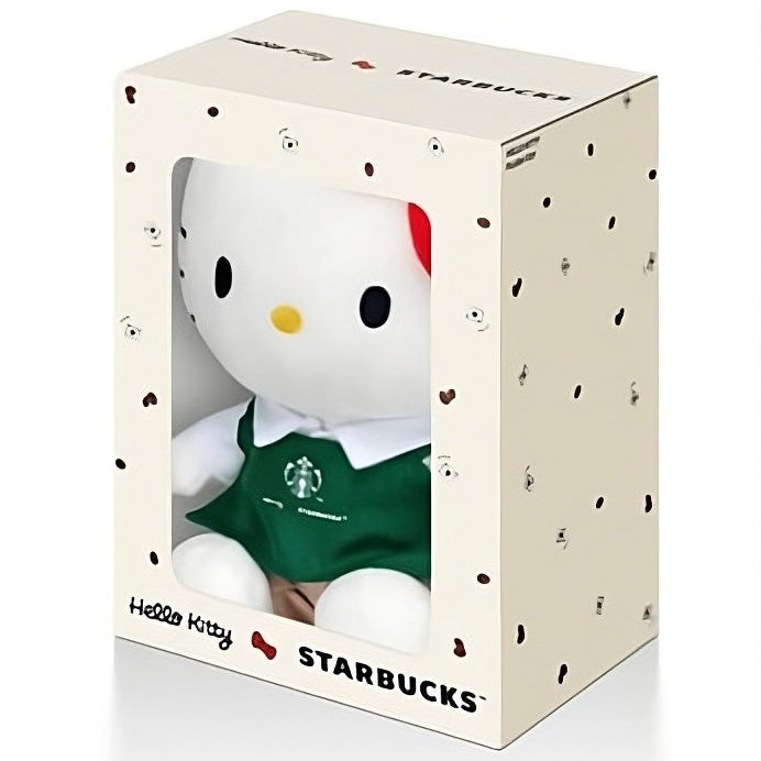 Boxed Plush Hello Kitty x Starbucks