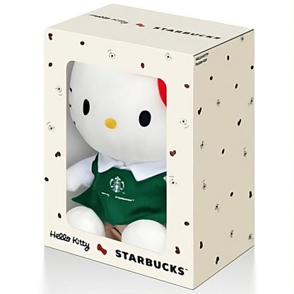 Boxed Plush Hello Kitty x Starbucks